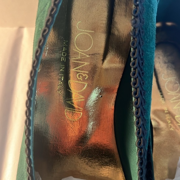 Vintage Joan & David Velvet Loafers - Picture 3 of 8